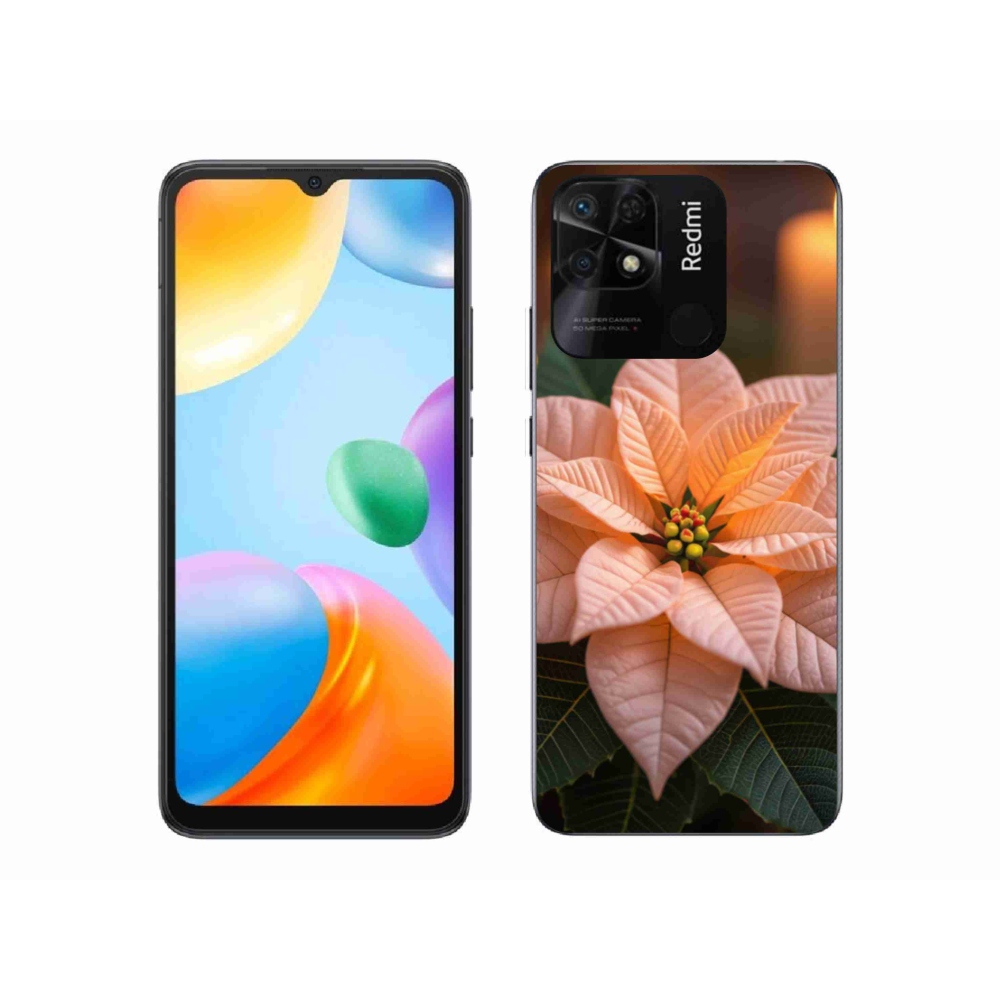 Gélový kryt mmCase na Xiaomi Redmi 10C - vianočná hviezda