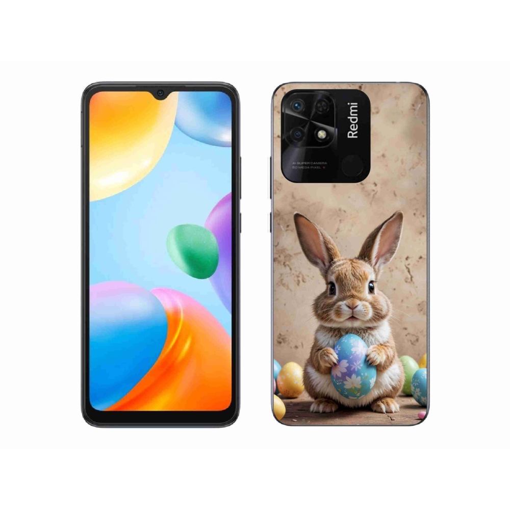 Gélový kryt mmCase na Xiaomi Redmi 10C - veľkonočný zajačik