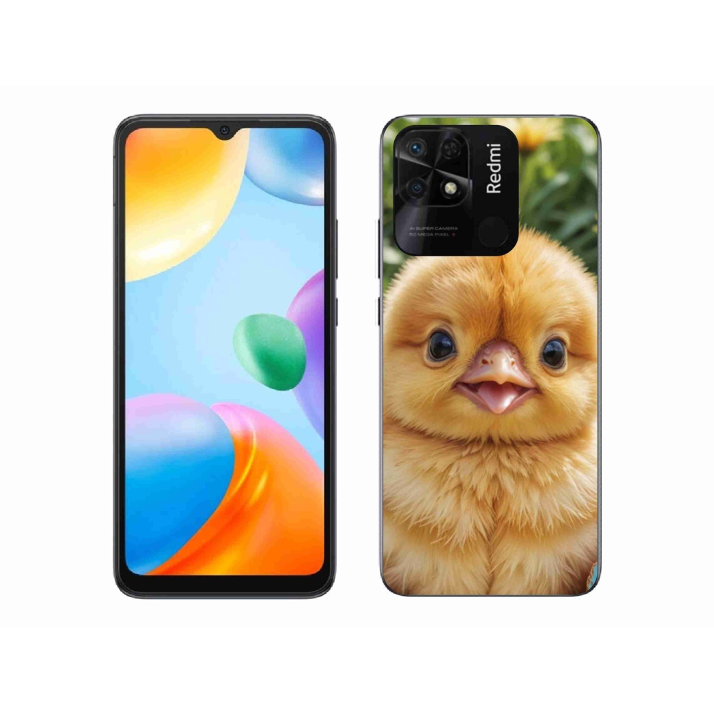 Gélový kryt mmCase na Xiaomi Redmi 10C - veselé kuriatko