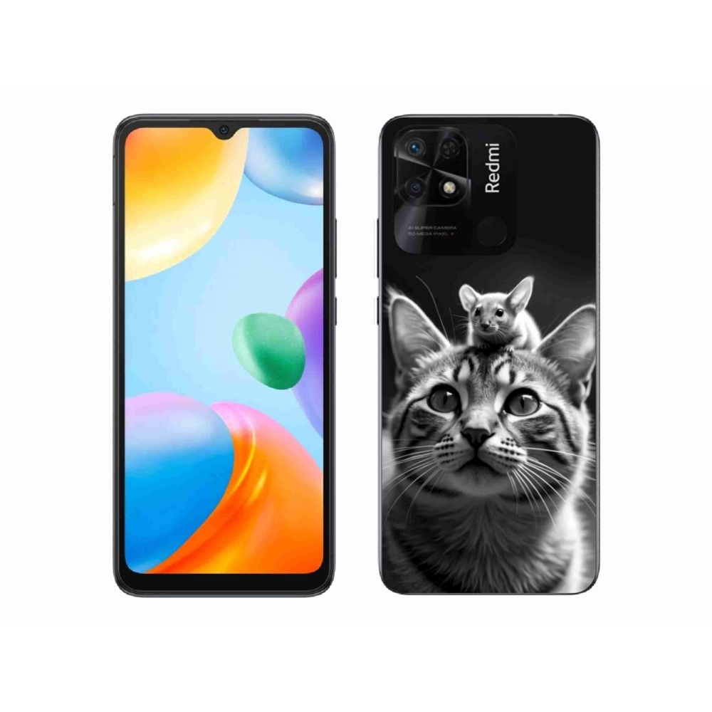 Gélový kryt mmCase na Xiaomi Redmi 10C - zvieracie priateľstvo 2