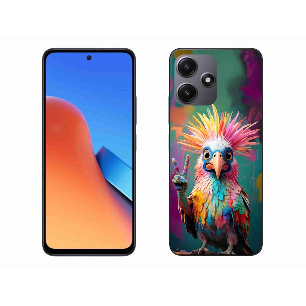 Gélový kryt mmCase na Xiaomi Redmi 12 5G - farebný rebel