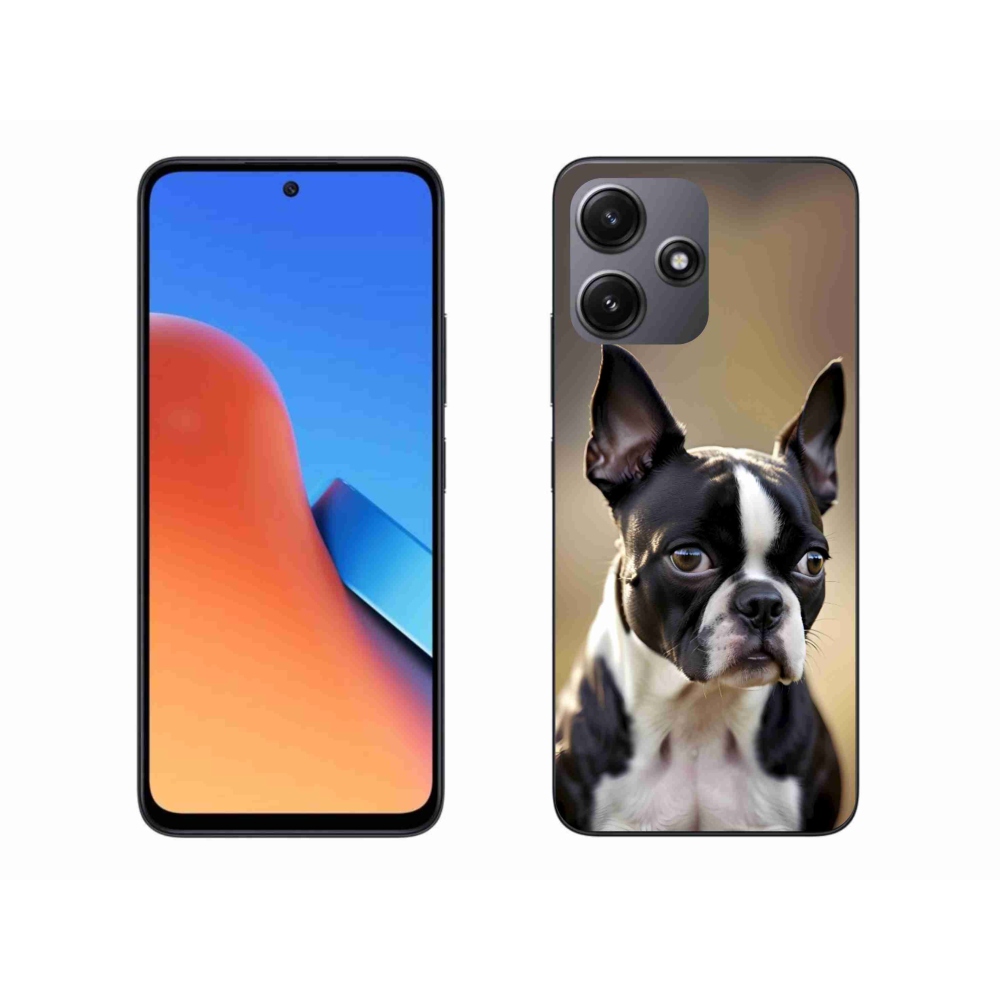 Gélový kryt mmCase na Xiaomi Redmi 12 5G - bostonský teriér