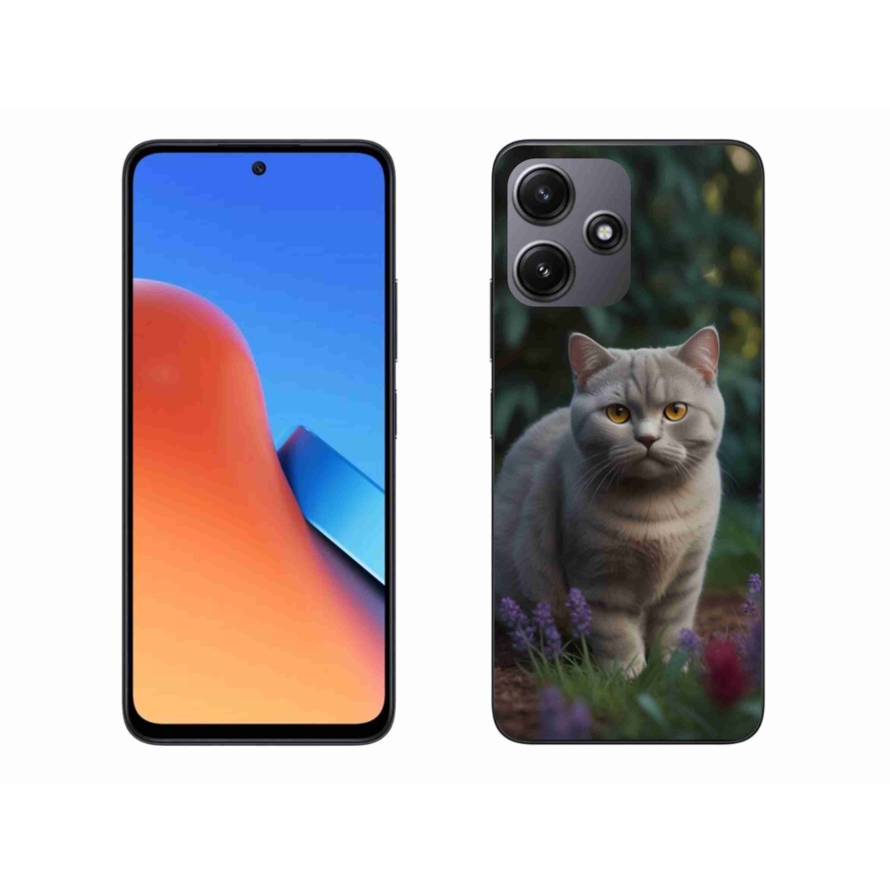 Gélový kryt mmCase na Xiaomi Redmi 12 5G - britská mačka