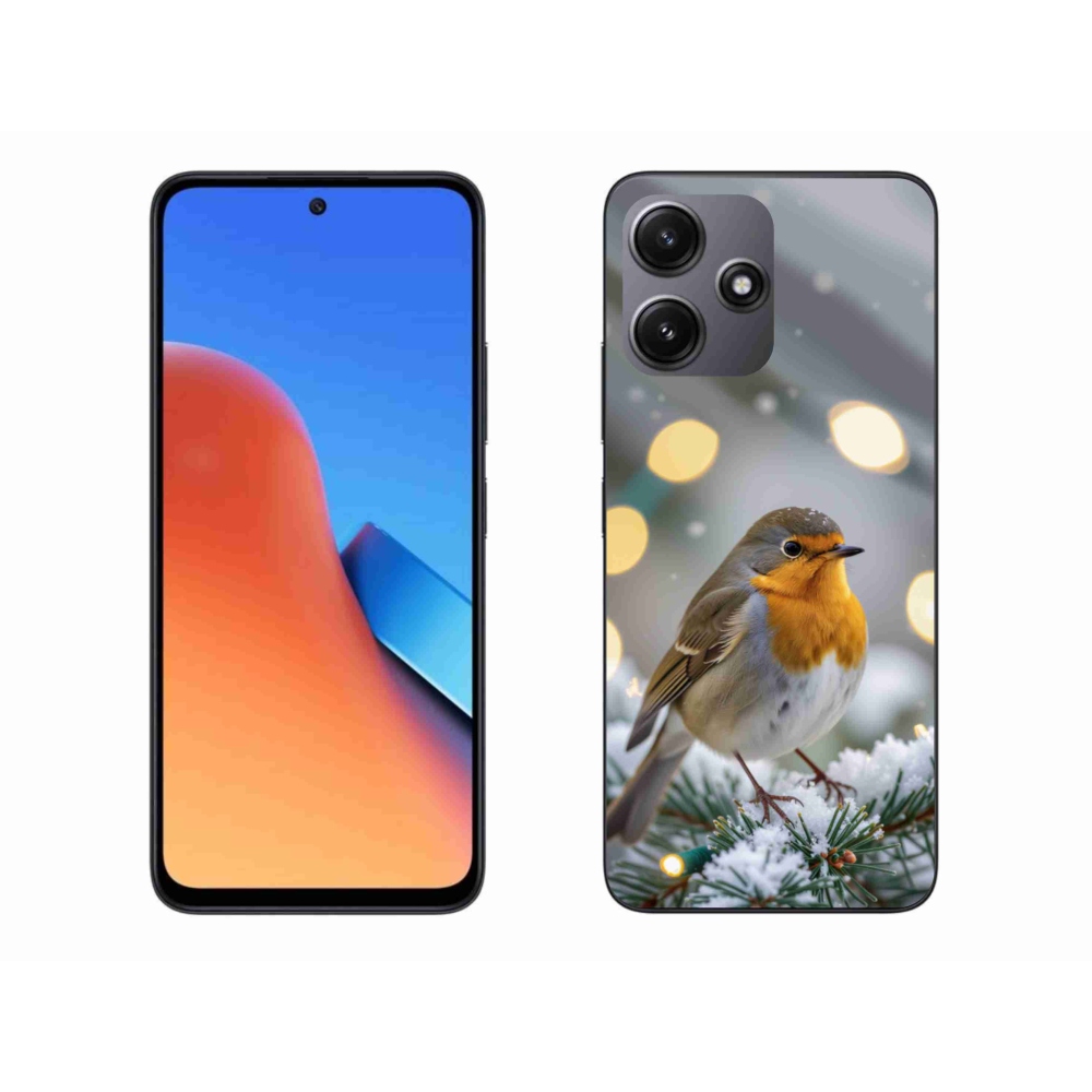 Gélový kryt mmCase na Xiaomi Redmi 12 5G - červienka v zime