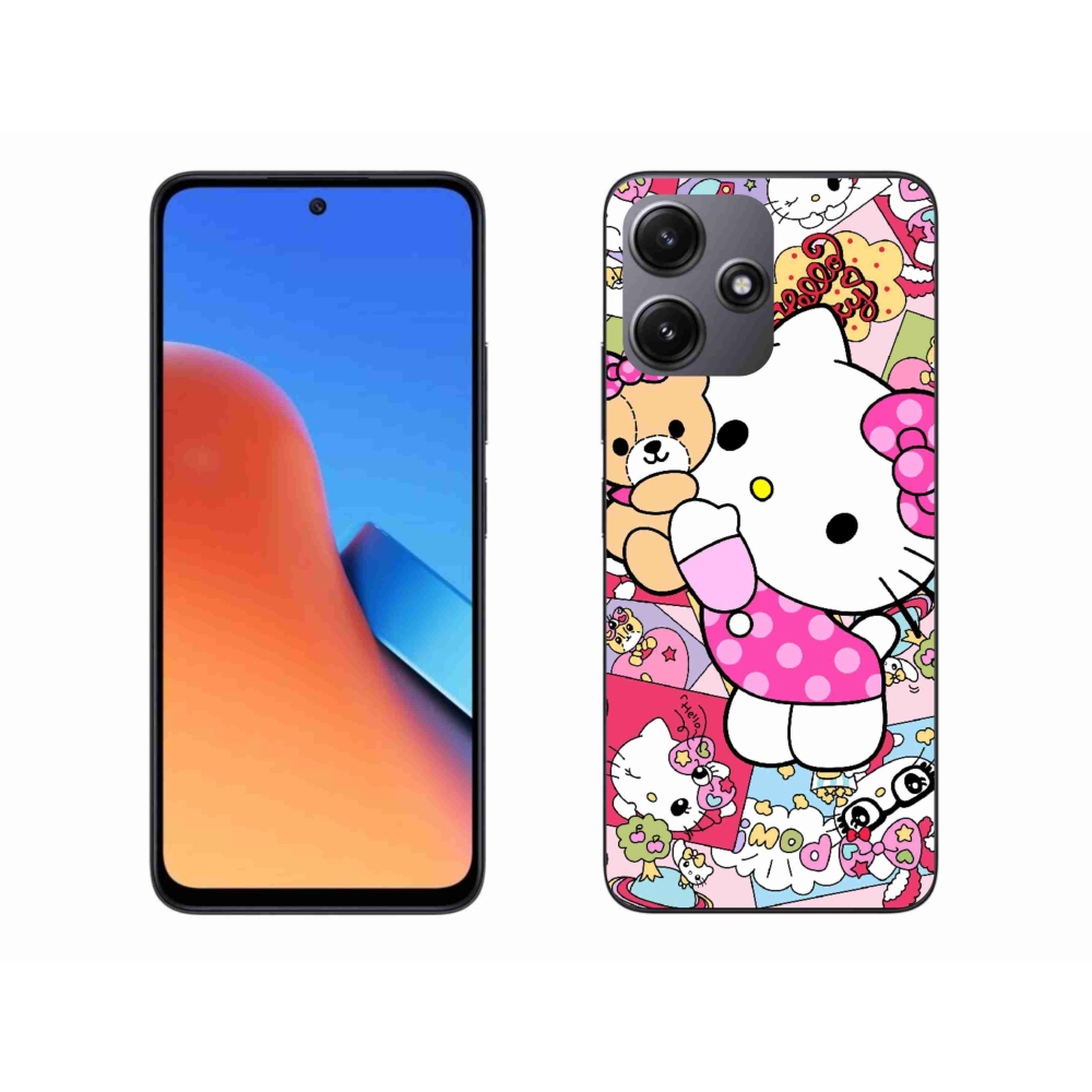 Gélový kryt mmCase na Xiaomi Redmi 12 5G - cute kitty