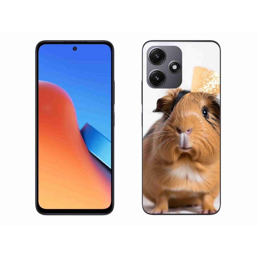 Gélový kryt mmCase na Xiaomi Redmi 12 5G - hnedé morča