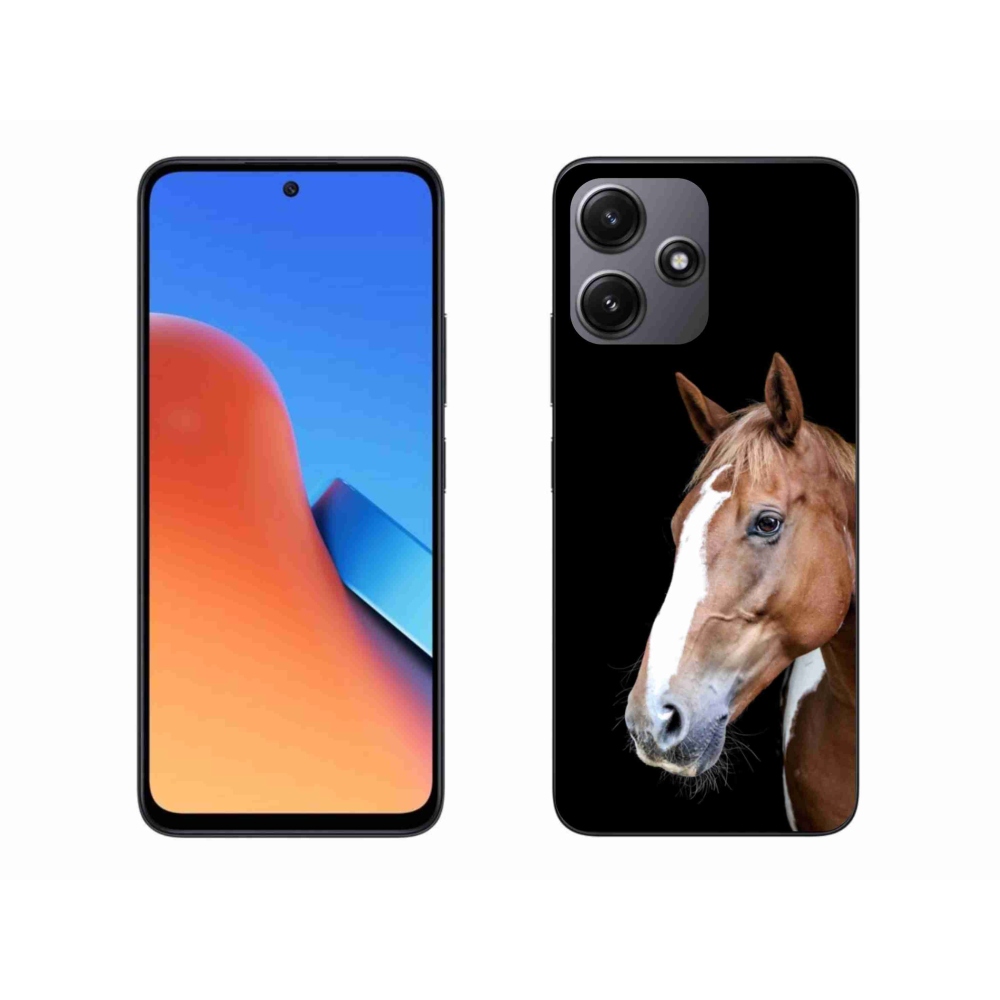 Gélový kryt mmCase na Xiaomi Redmi 12 5G - hnedý kôň 3