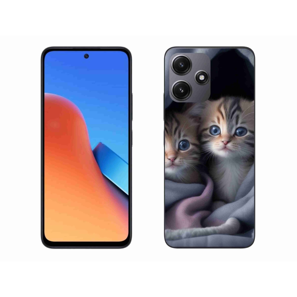Gélový kryt mmCase na Xiaomi Redmi 12 5G - mačacie duo 2