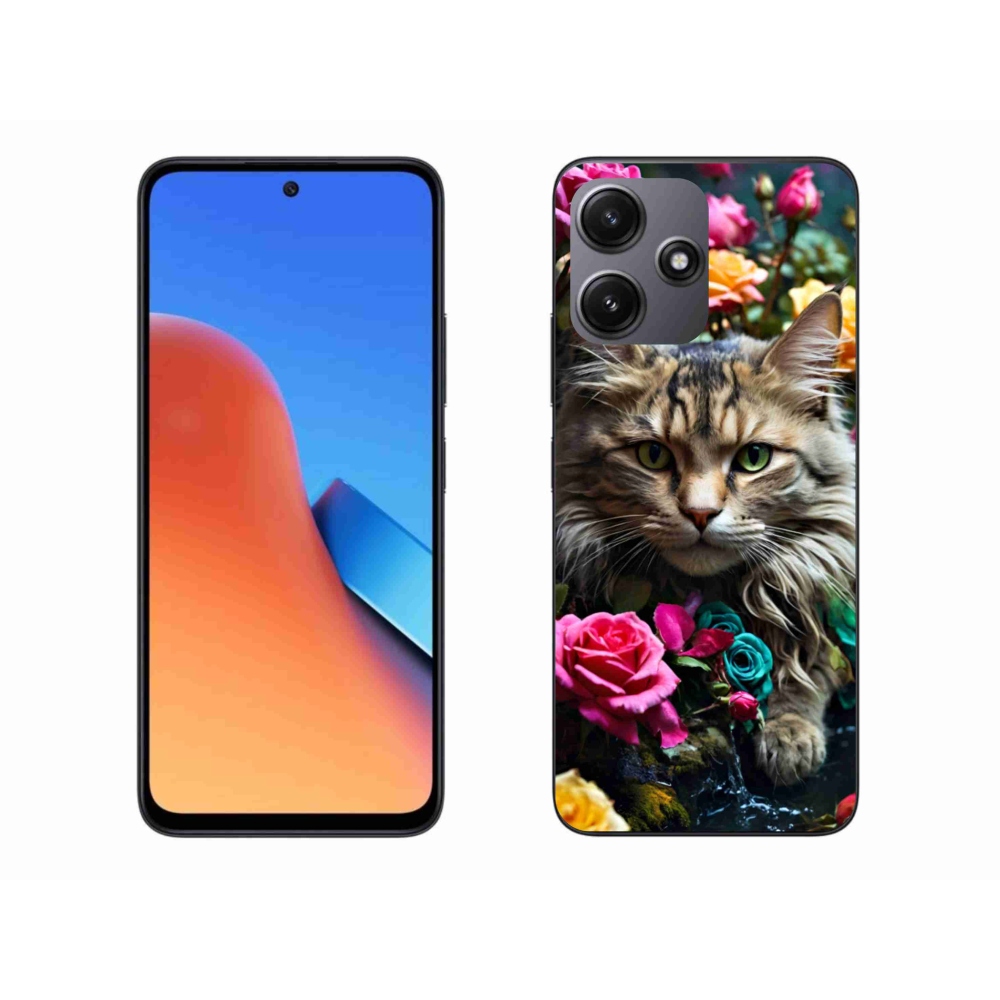 Gélový kryt mmCase na Xiaomi Redmi 12 5G - mačacie pohľad 2