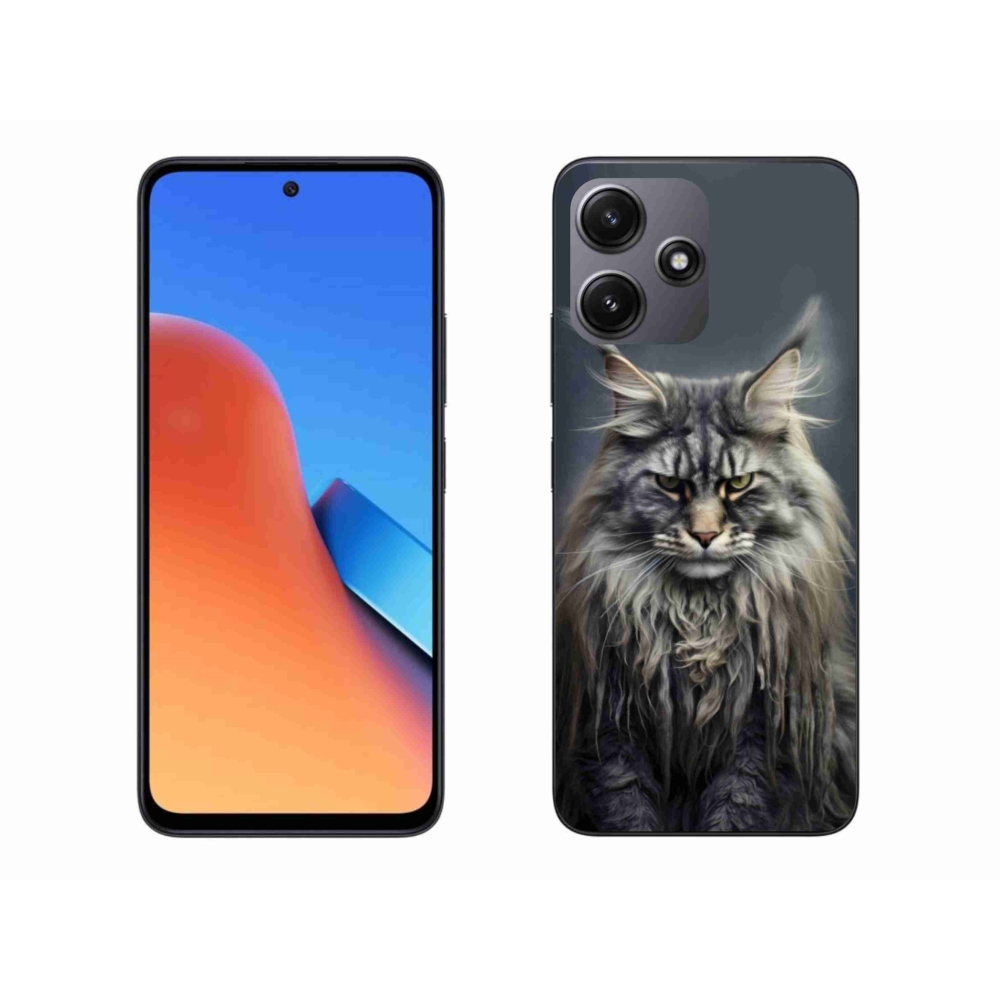 Gélový kryt mmCase na Xiaomi Redmi 12 5G - mačacie pohľad 4