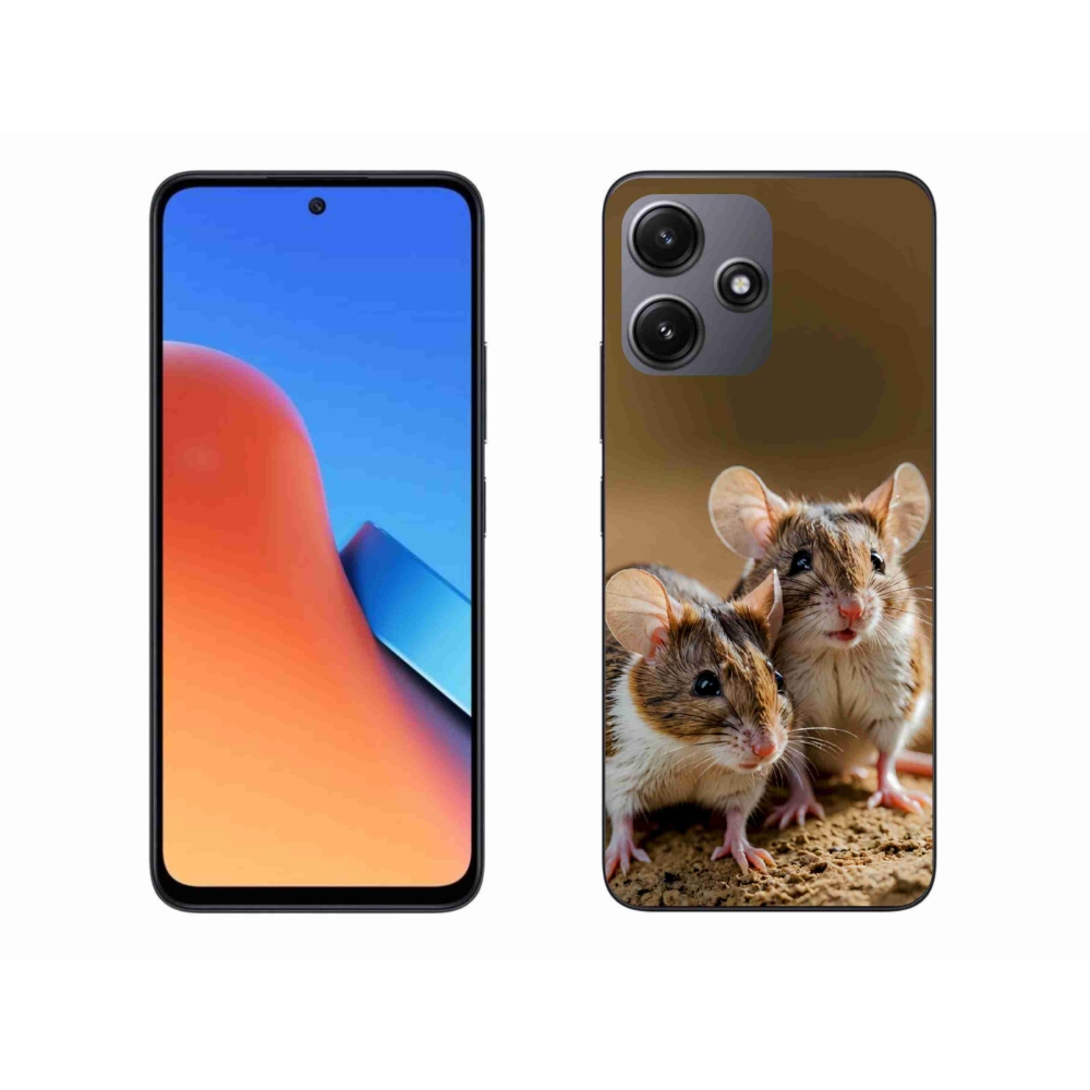 Gélový kryt mmCase na Xiaomi Redmi 12 5G - myší duo