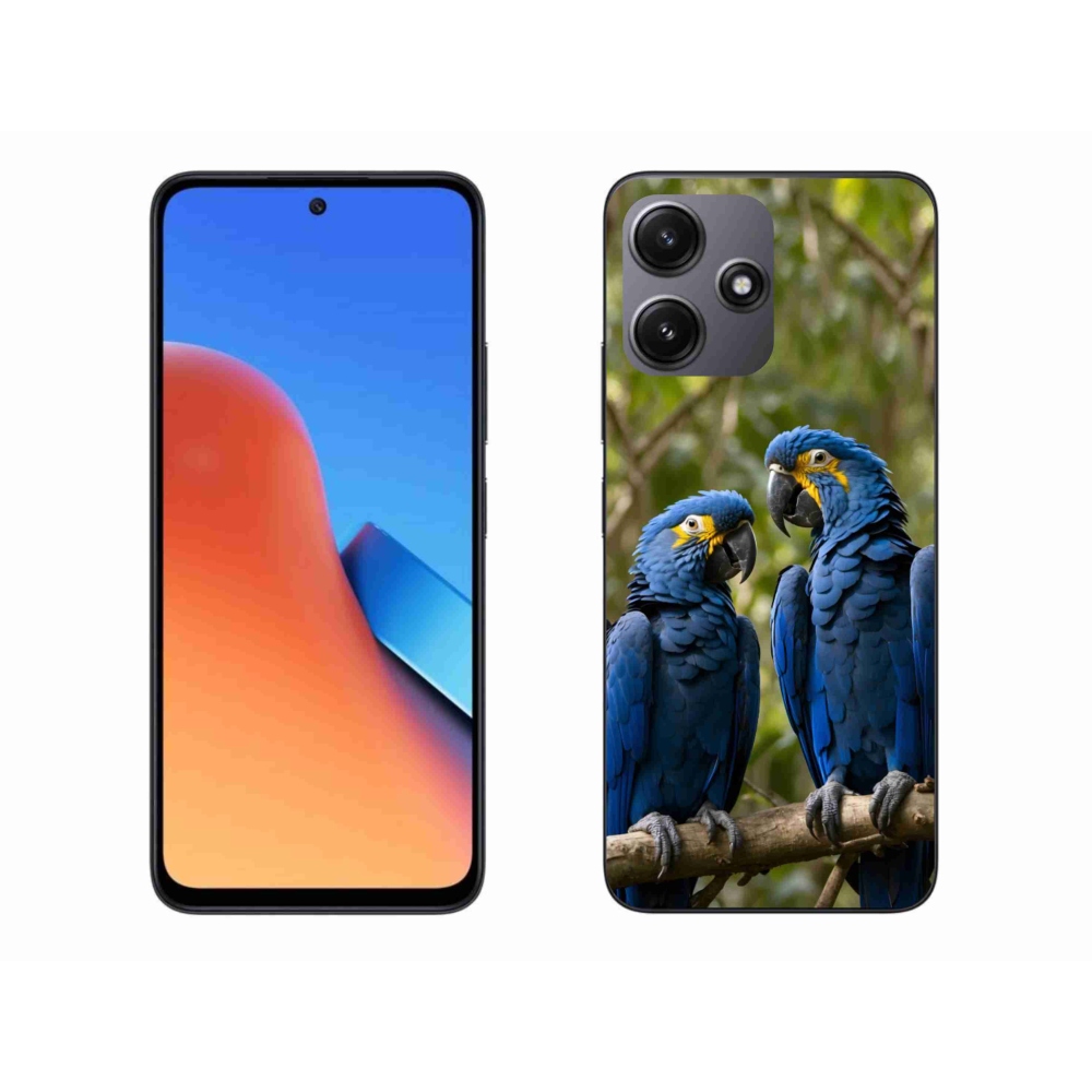 Gélový kryt mmCase na Xiaomi Redmi 12 5G - papagájové duo