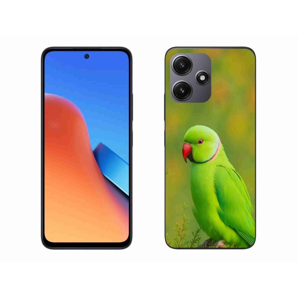 Gélový kryt mmCase na Xiaomi Redmi 12 5G - papagáj alexander 2