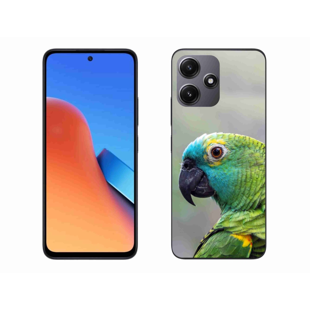 Gélový kryt mmCase na Xiaomi Redmi 12 5G - papagáj amazoňan