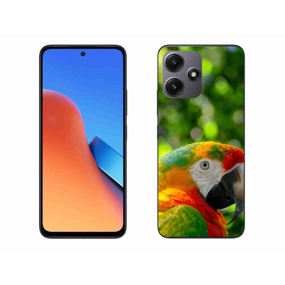 Gélový kryt mmCase na Xiaomi Redmi 12 5G - papagáj ara 3