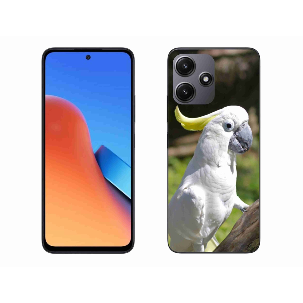 Gélový kryt mmCase na Xiaomi Redmi 12 5G - papagáj kakadu 2
