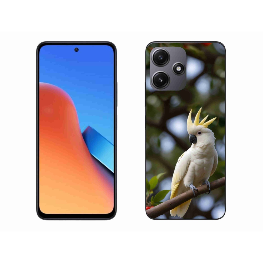 Gélový kryt mmCase na Xiaomi Redmi 12 5G - papagáj kakadu 3