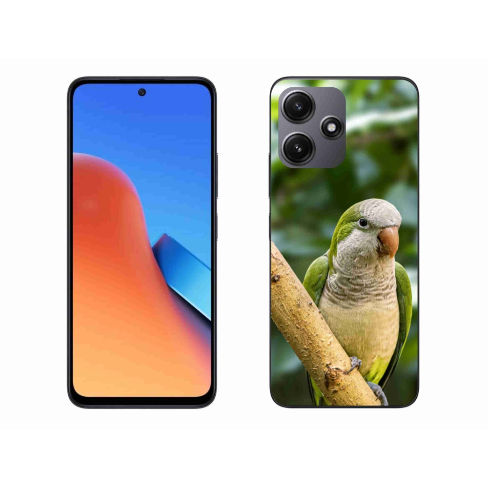 Gélový kryt mmCase na Xiaomi Redmi 12 5G - papagáj mníšok