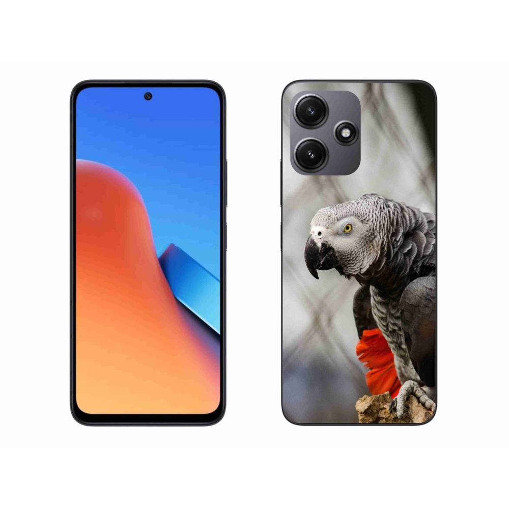 Gélový kryt mmCase na Xiaomi Redmi 12 5G - papagáj žako 3