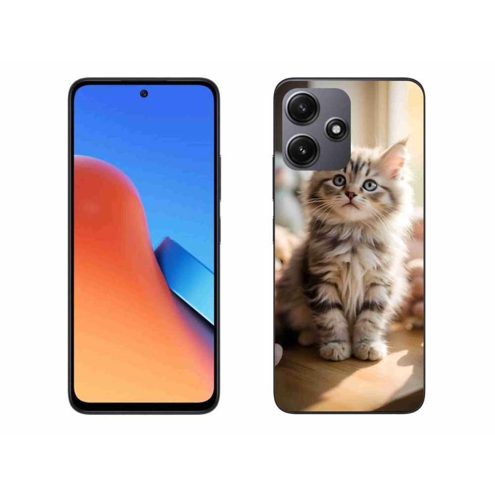 Gélový kryt mmCase na Xiaomi Redmi 12 5G - roztomilé mačiatko 10