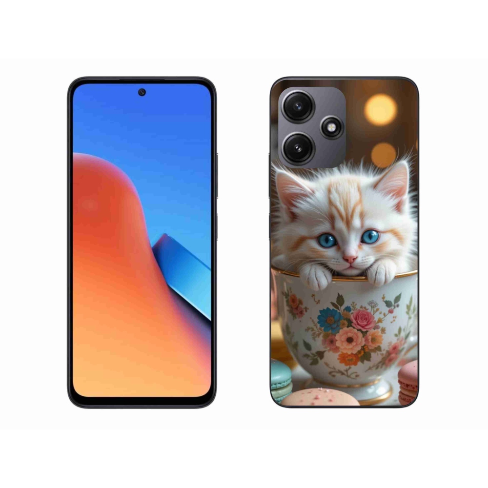 Gélový kryt mmCase na Xiaomi Redmi 12 5G - roztomilé mačiatko 6
