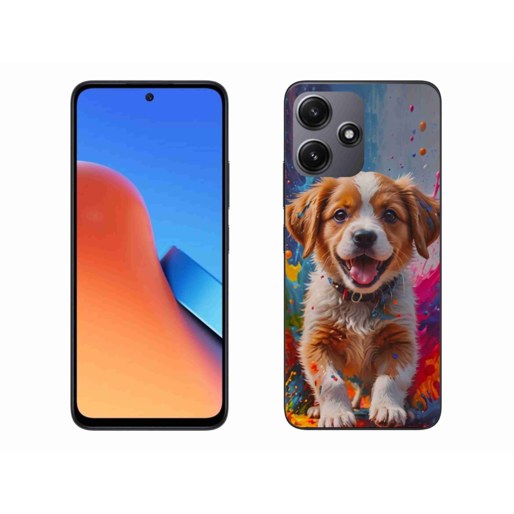 Gélový kryt mmCase na Xiaomi Redmi 12 5G - roztomilé šteňa 3