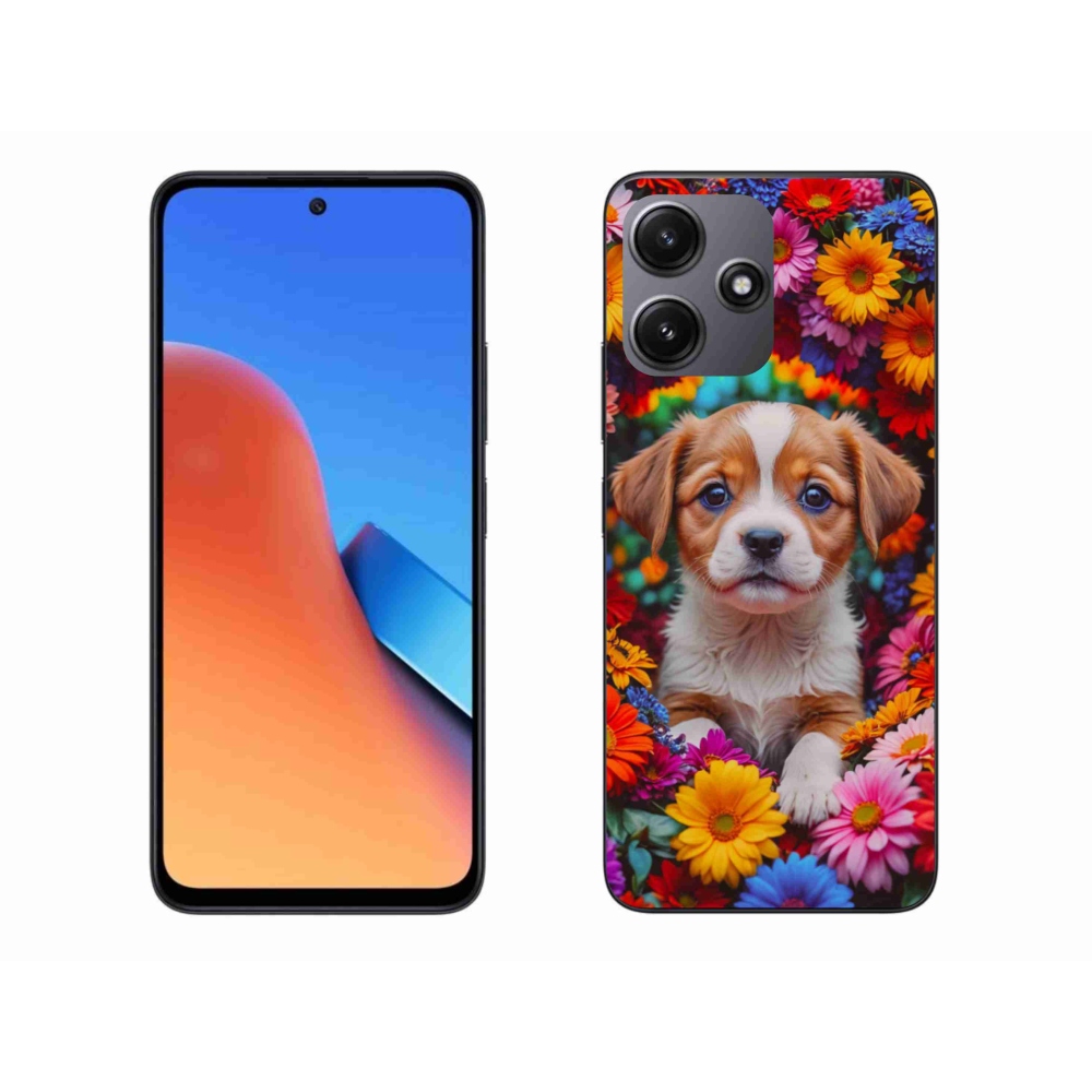 Gélový kryt mmCase na Xiaomi Redmi 12 5G - roztomilé šteňa