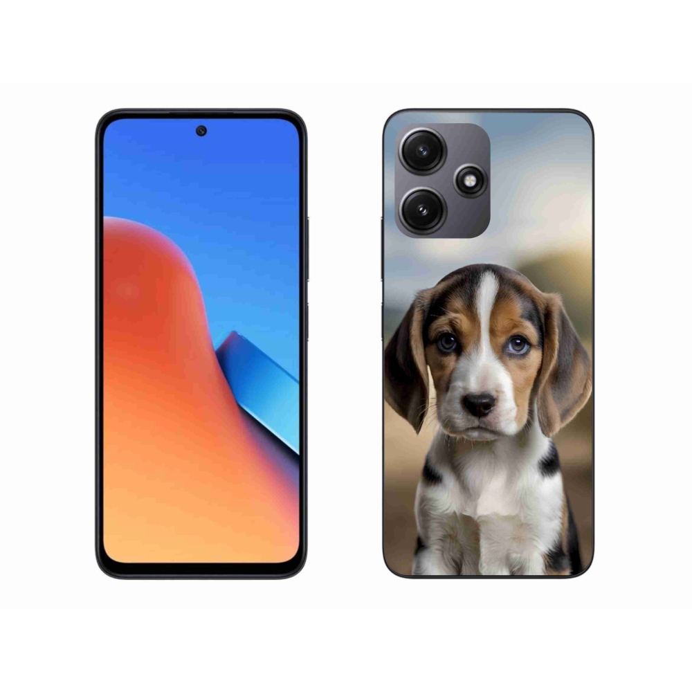 Gélový kryt mmCase na Xiaomi Redmi 12 5G - roztomilý bígl