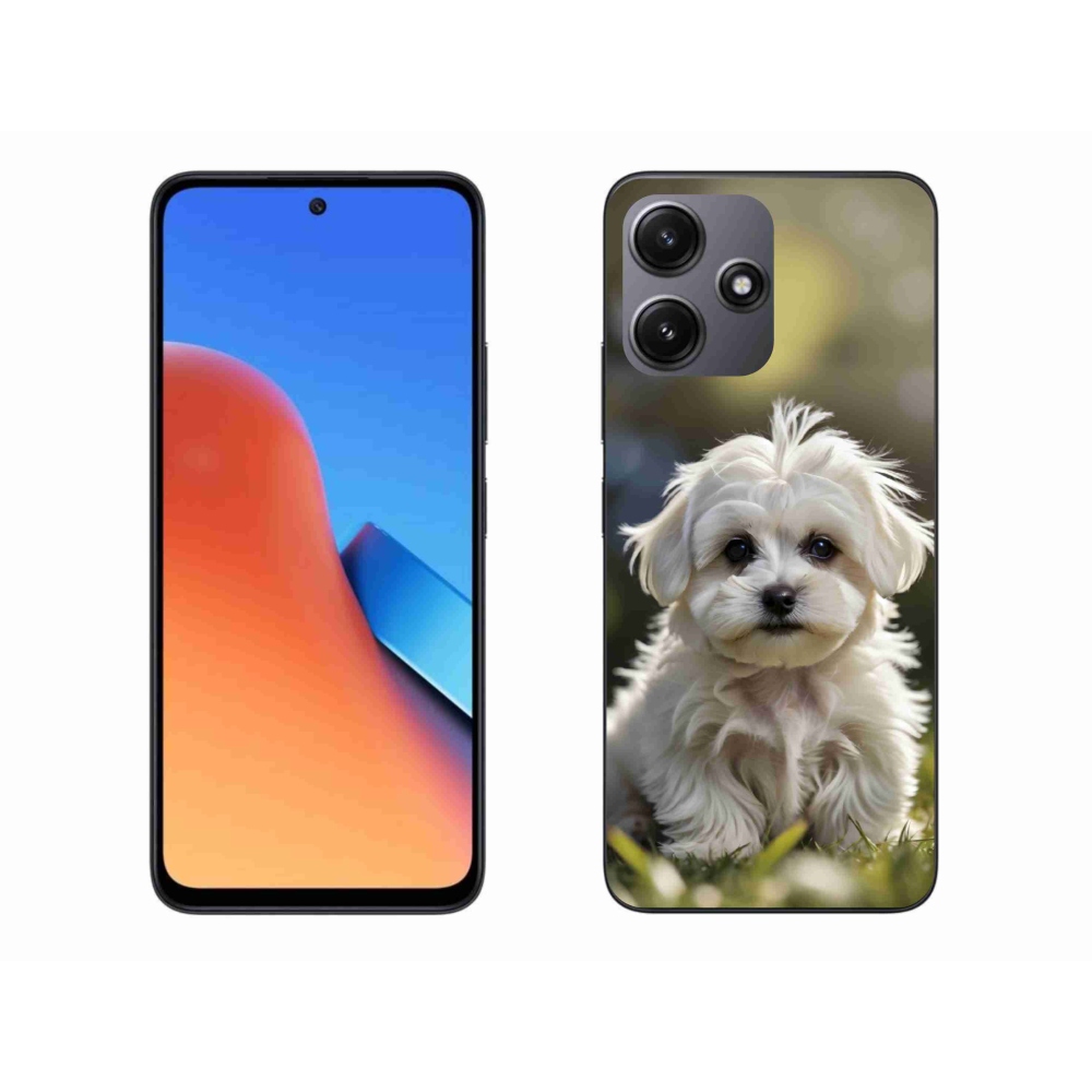 Gélový kryt mmCase na Xiaomi Redmi 12 5G - roztomilý maltézsky psík