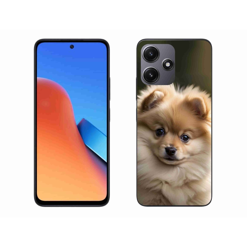 Gélový kryt mmCase na Xiaomi Redmi 12 5G - roztomilý pomeranian 2