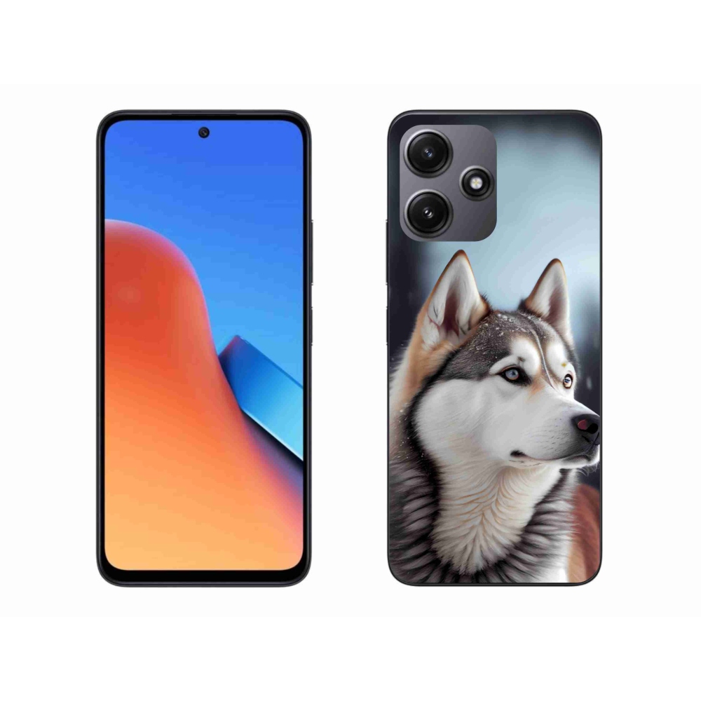 Gélový kryt mmCase na Xiaomi Redmi 12 5G - sibírsky husky
