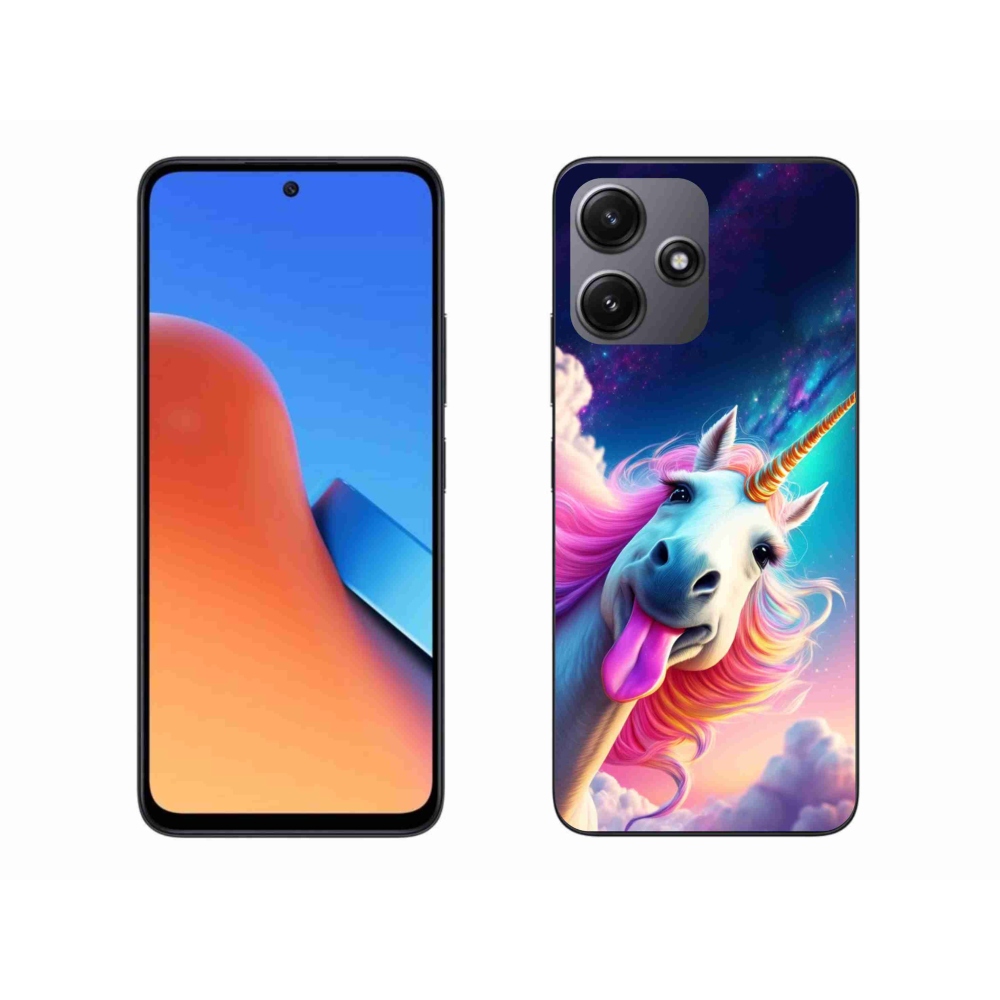 Gélový kryt mmCase na Xiaomi Redmi 12 5G - šialený jednorožec