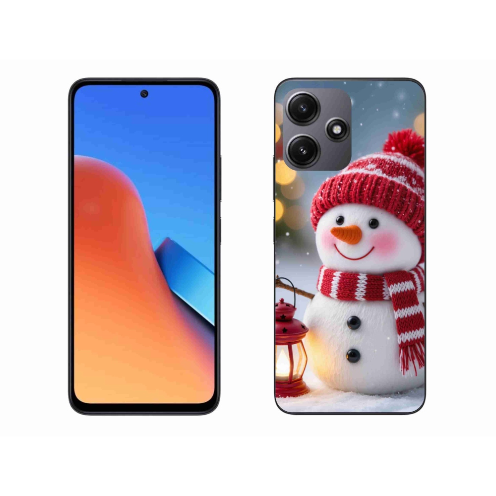Gélový kryt mmCase na Xiaomi Redmi 12 5G - snehuliak 2