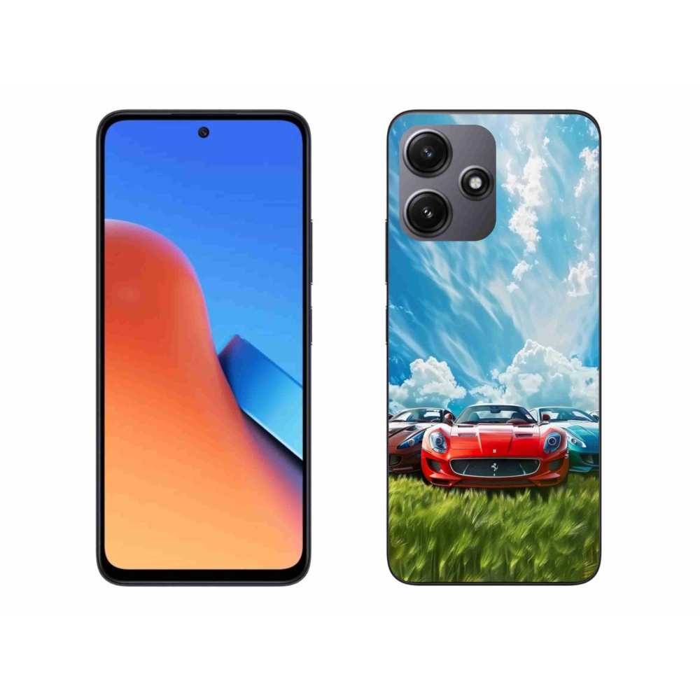 Gélový kryt mmCase na Xiaomi Redmi 12 5G - športové vozidlá