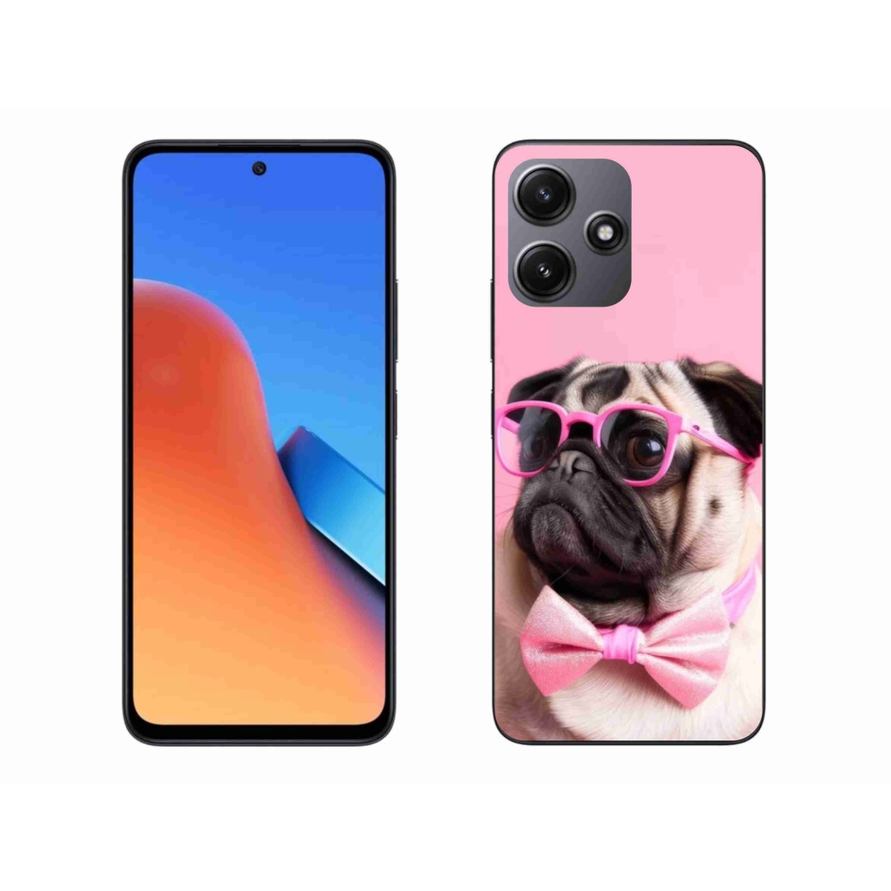 Gélový kryt mmCase na Xiaomi Redmi 12 5G - štýlový mops