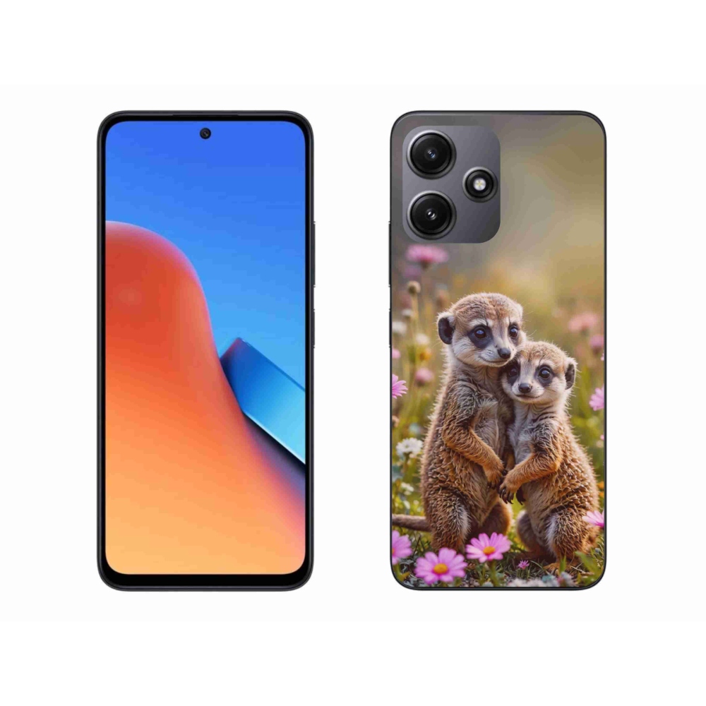 Gélový kryt mmCase na Xiaomi Redmi 12 5G - surikatí duo
