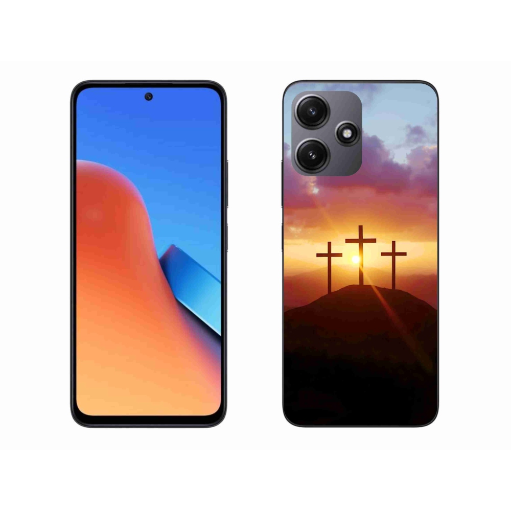 Gélový kryt mmCase na Xiaomi Redmi 12 5G - tri kríža