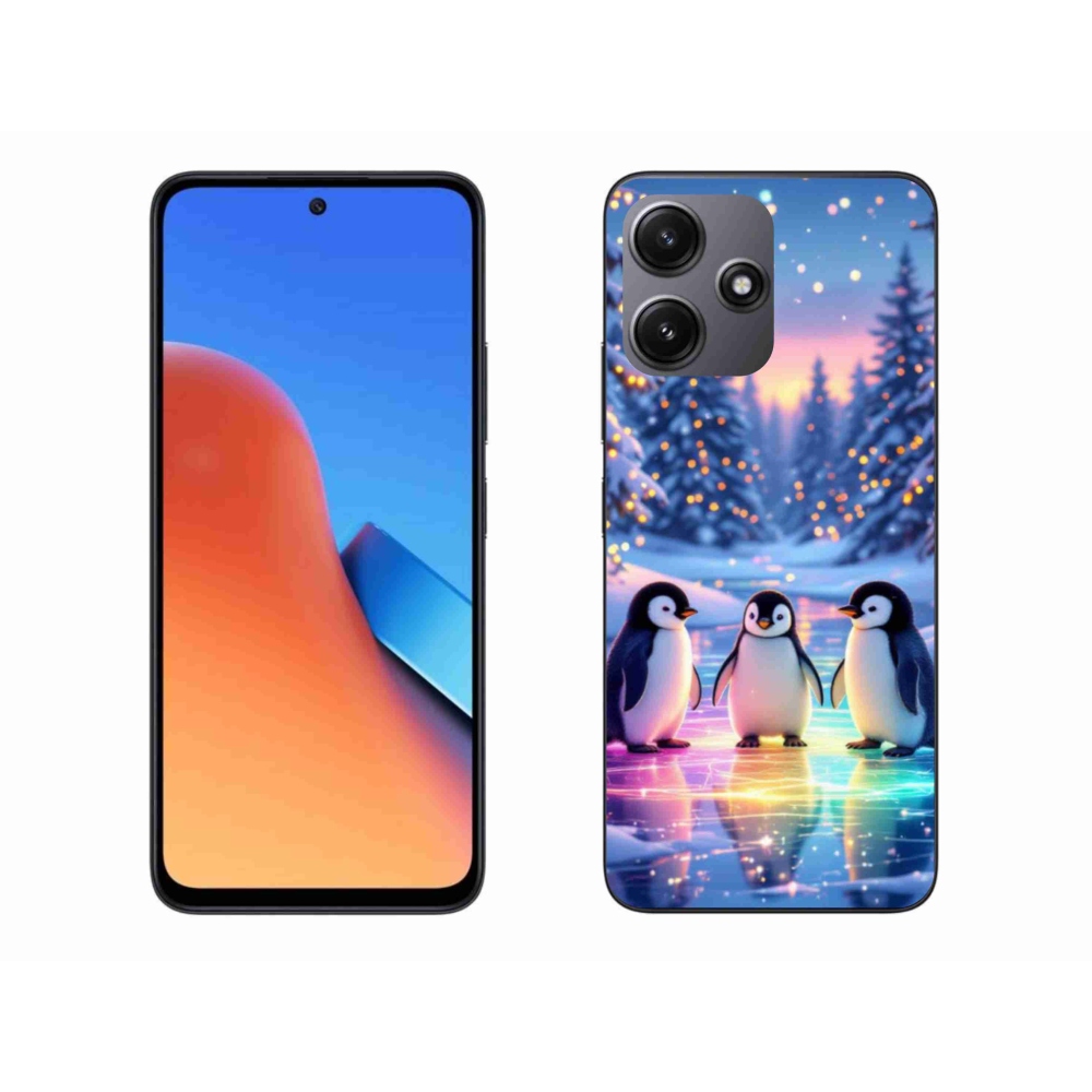 Gélový kryt mmCase na Xiaomi Redmi 12 5G - tučniaky