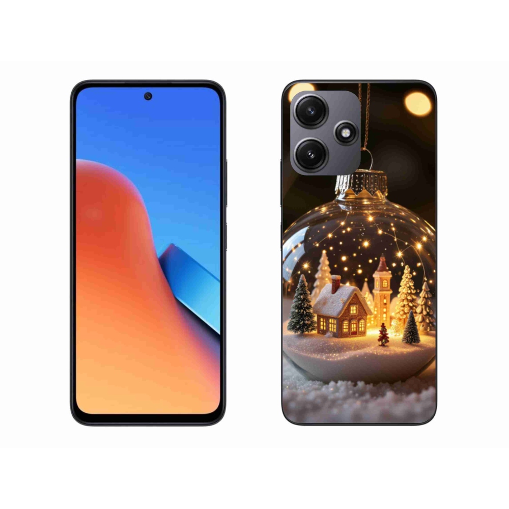 Gélový kryt mmCase na Xiaomi Redmi 12 5G - vianočné gule 3