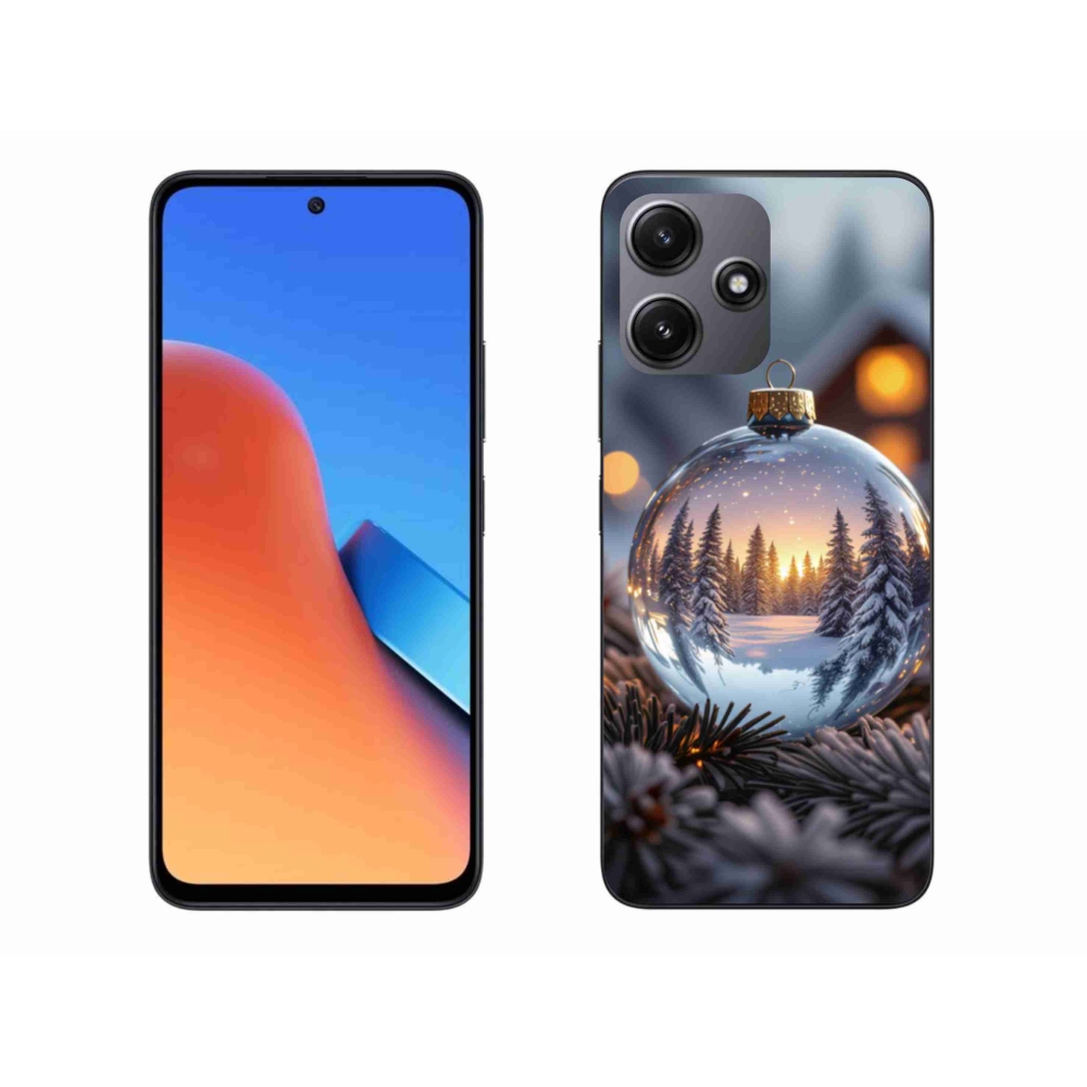 Gélový kryt mmCase na Xiaomi Redmi 12 5G - vianočná ozdoba