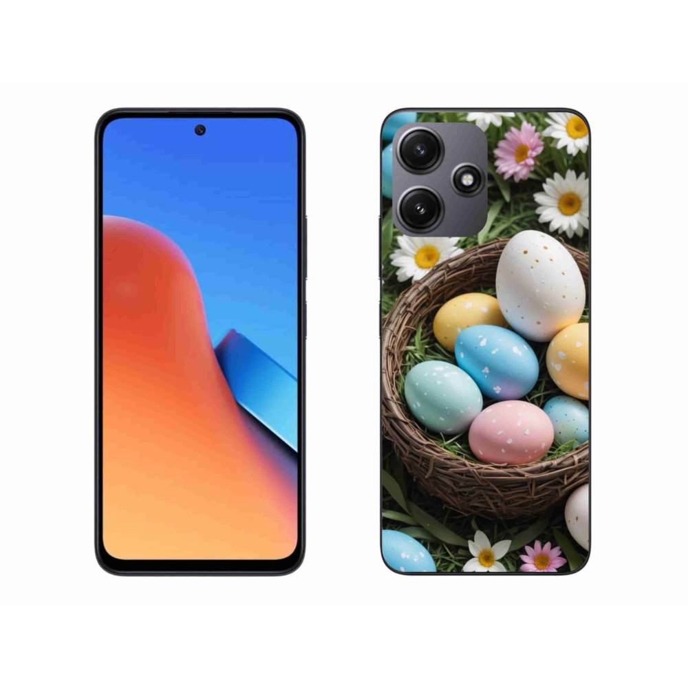 Gélový kryt mmCase na Xiaomi Redmi 12 5G - veľkonočné vajíčka 2