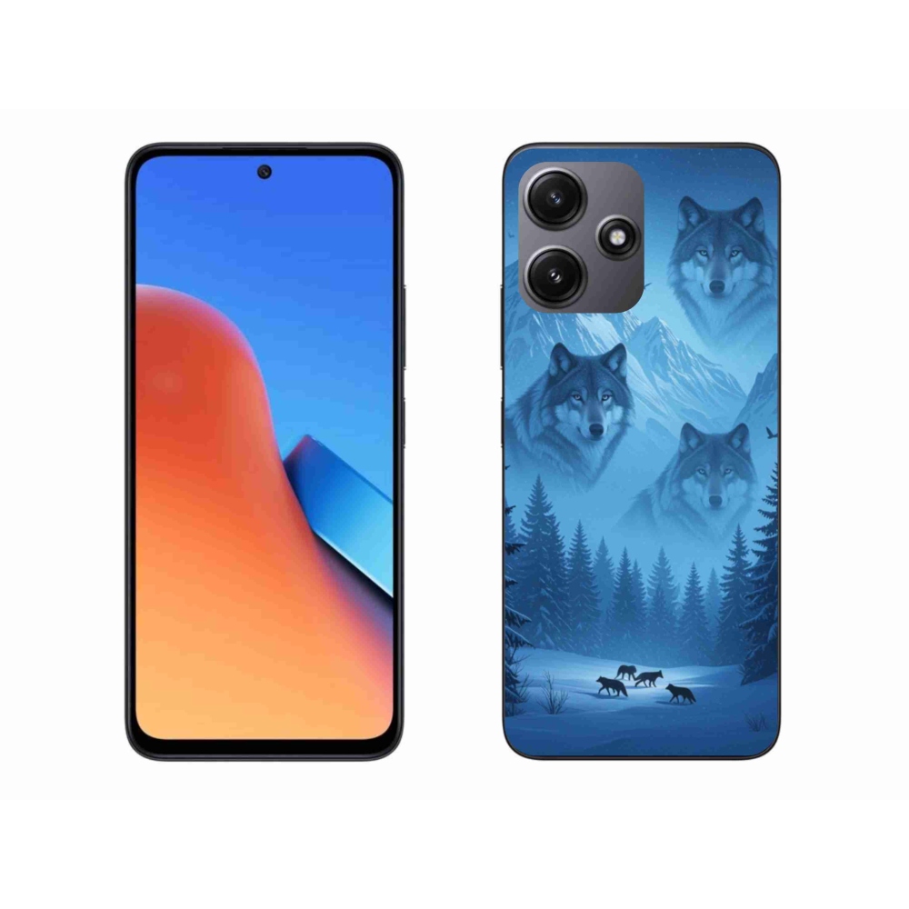 Gélový kryt mmCase na Xiaomi Redmi 12 5G - vlčia svorka