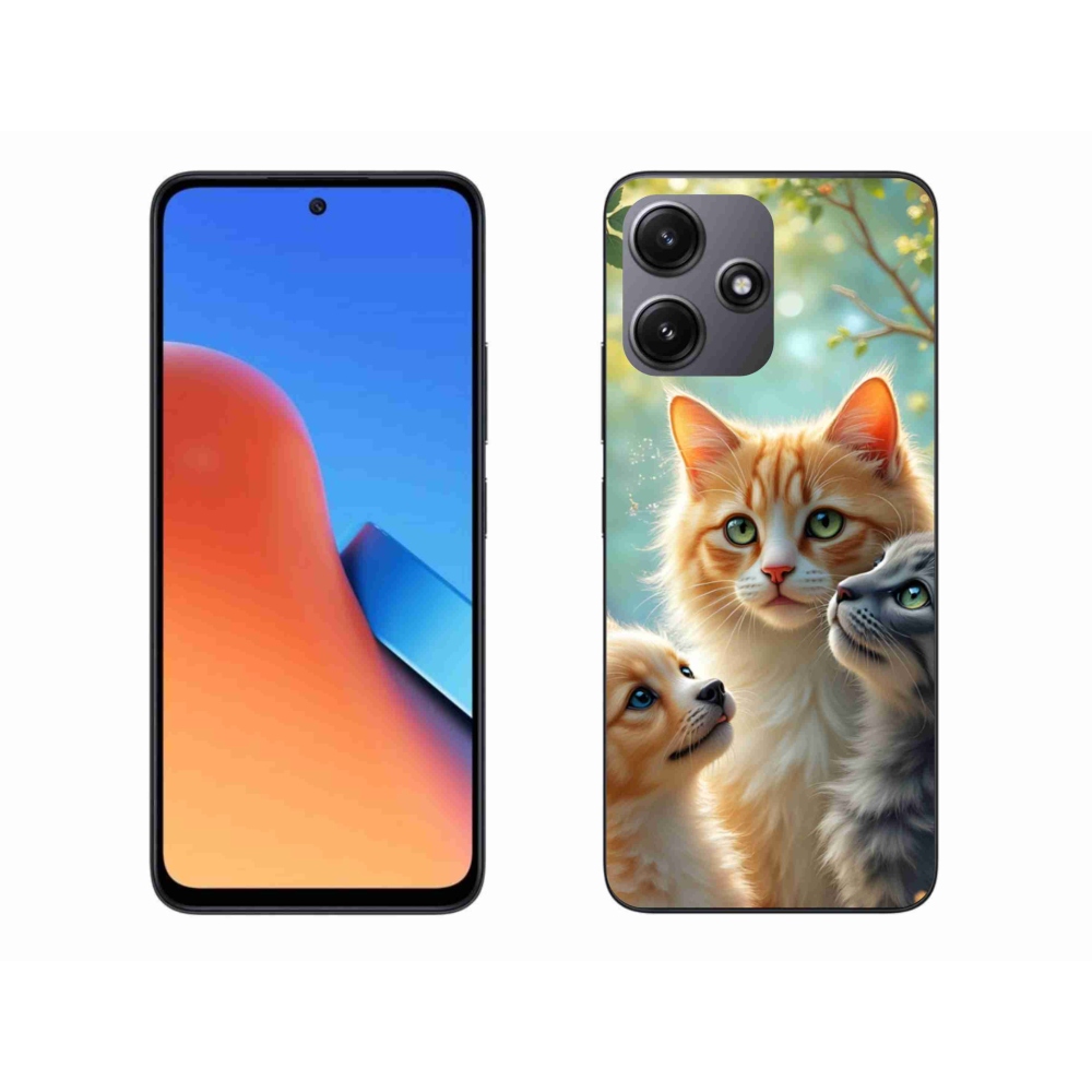 Gélový kryt mmCase na Xiaomi Redmi 12 5G - zvieracie priateľstvo 2