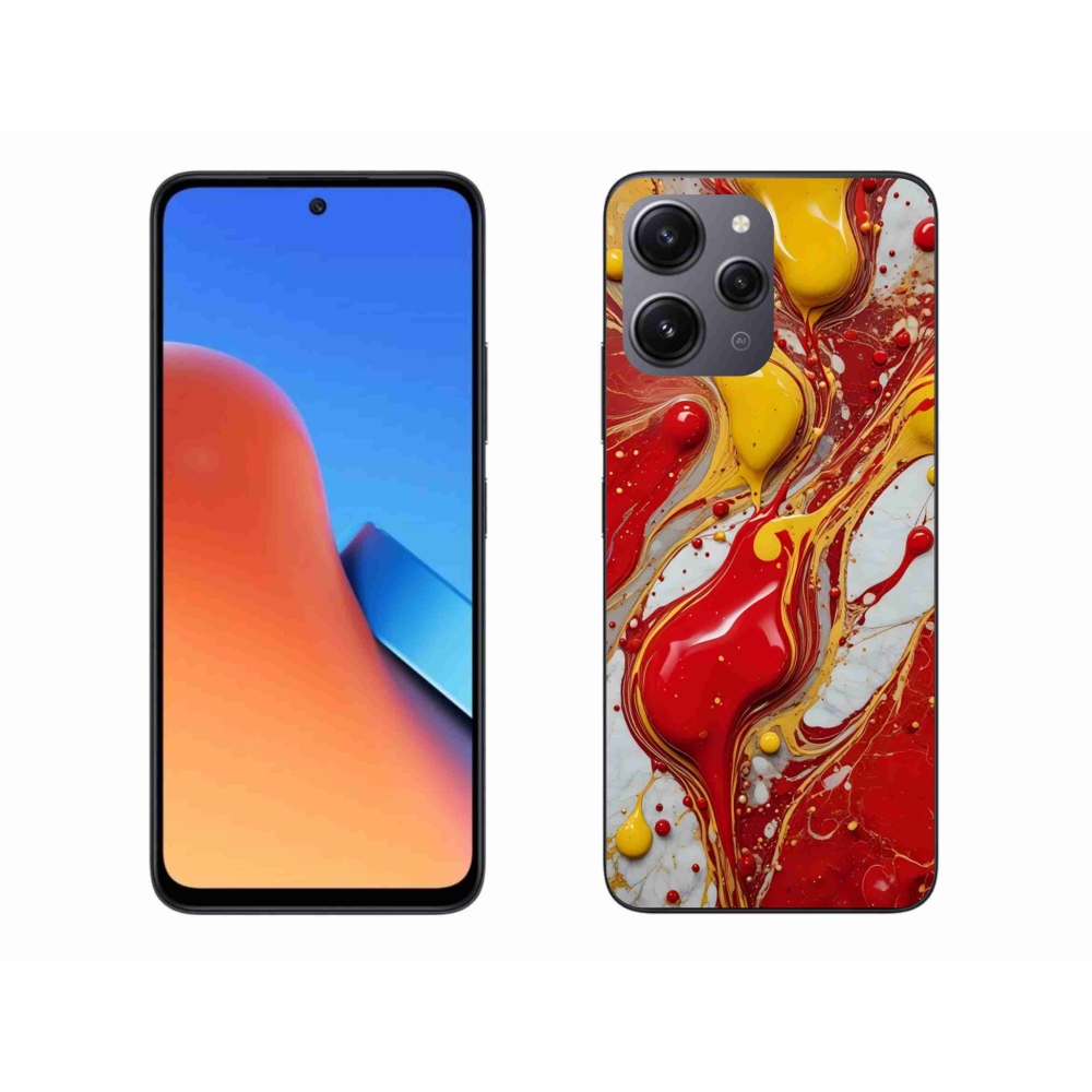 Gélový kryt mmCase na Xiaomi Redmi 12 - abstraktný motív 42