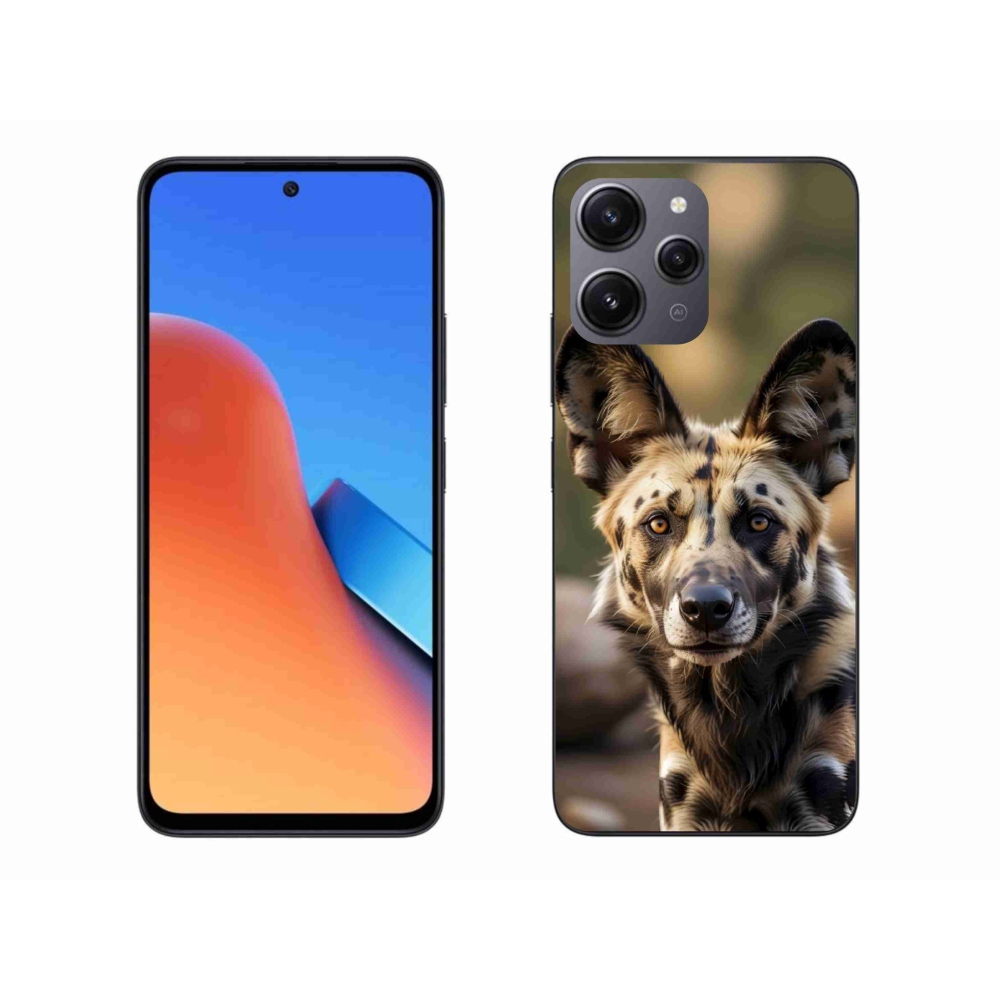 Gélový kryt mmCase na Xiaomi Redmi 12 - africký divoký pes