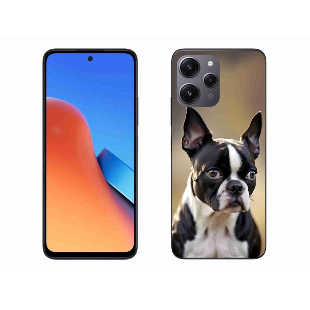 Gélový kryt mmCase na Xiaomi Redmi 12 - bostonský teriér