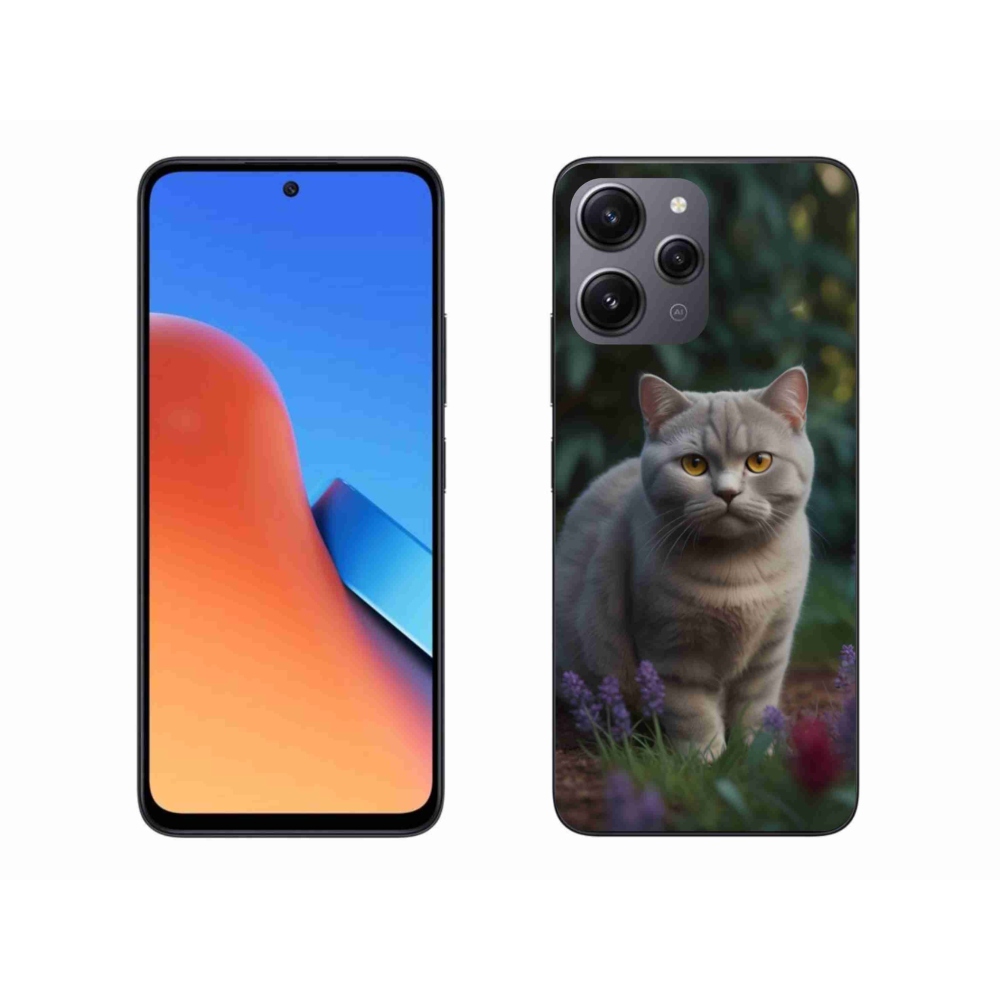 Gélový kryt mmCase na Xiaomi Redmi 12 - britská mačka
