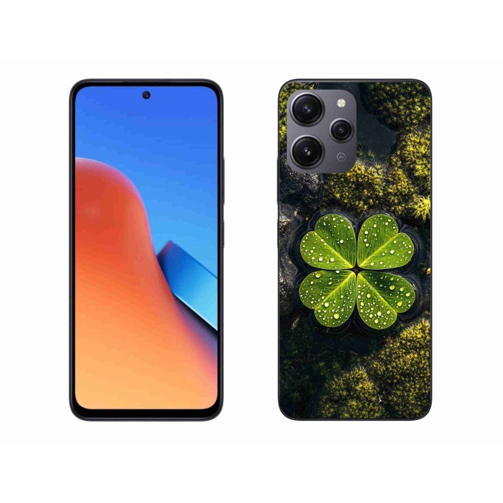 Gélový kryt mmCase na Xiaomi Redmi 12 - štvorlístok