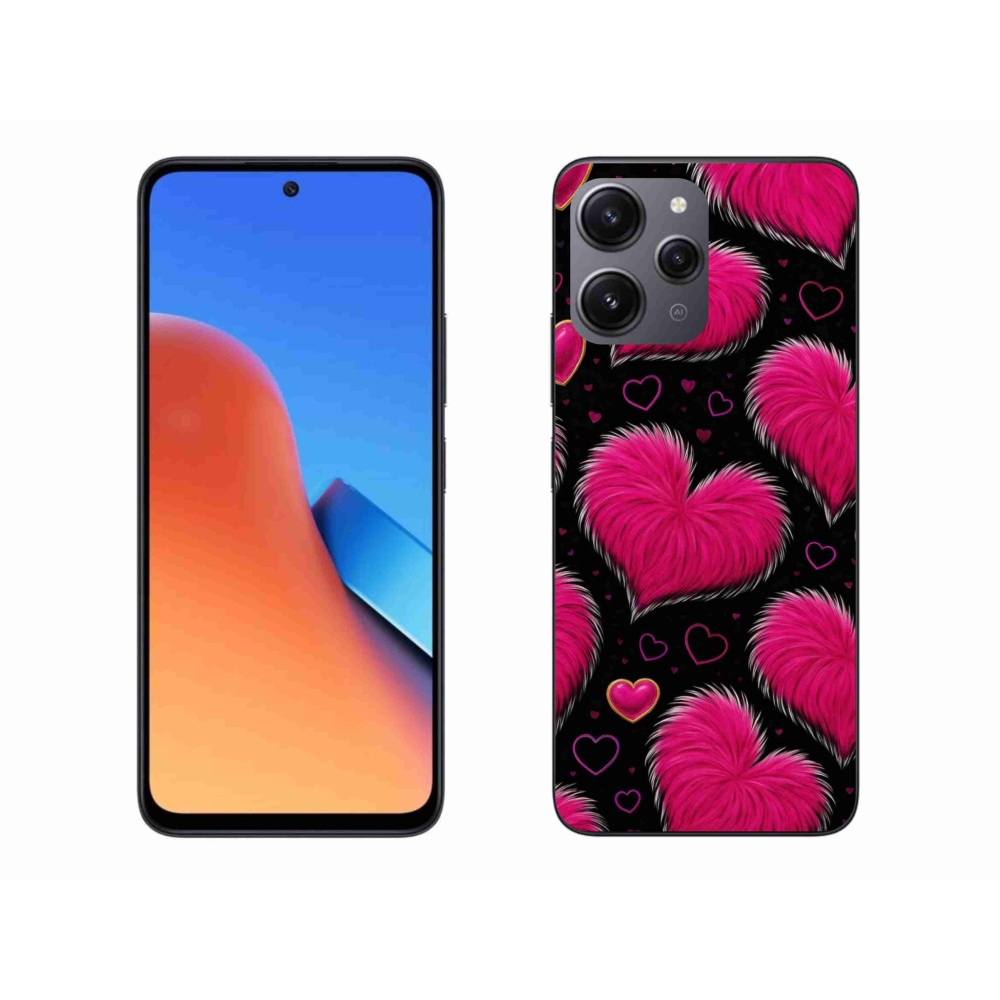 Gélový kryt mmCase na Xiaomi Redmi 12 - hebké srdce