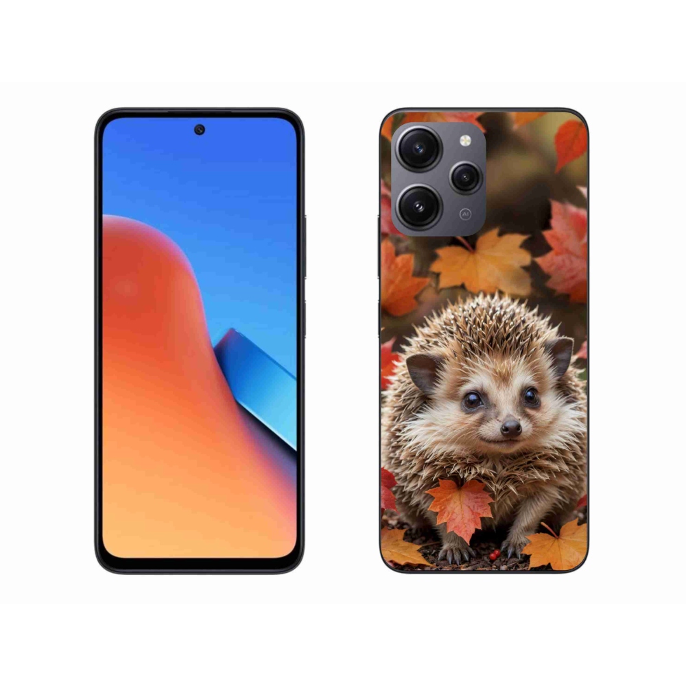 Gélový kryt mmCase na Xiaomi Redmi 12 - ježko v lístia